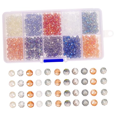 Veemoon DIY Glasperlen Perlen für Schmuckherstellung für Armbänder und Anhänger zum Basteln Freunden Aufbewahrungsbox Veemoon DIY Glasperlen Perlen für Schmuckherstellung für Armbänder und Anhänger zum Basteln Freunden Aufbewahrungsbox von Veemoon