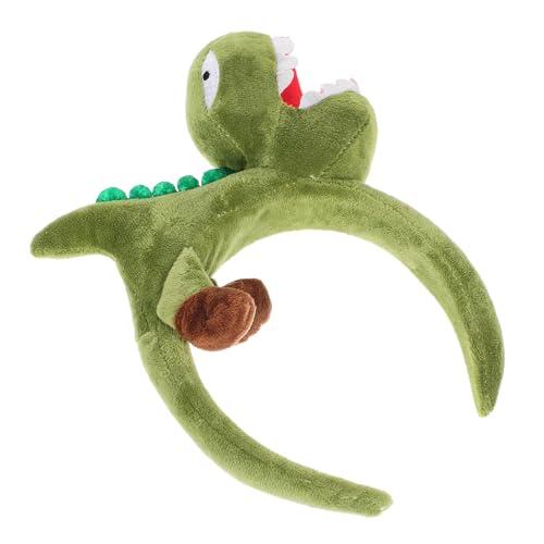 Veemoon Dino Haarreif Für – Lustiger Dinosaurier Stirnband Haarreifen - Ideales Accessoire Für Halloween Und Kreative Kostüme - Farbenfrohes Haarschmuck Für Kleine Dino Fans von Veemoon