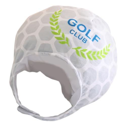 Veemoon Golfball-Plüschhut Für Sportpartys – Lustige - Ausgestopfte Golf Kopfbedeckung Als Kostümzubehör Für Weihnachten Und Andere Feiern Ideal Für Golf Fans Und Kreative Anlässe von Veemoon