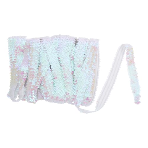 Veemoon Pailletten -Elastizitätsbande Metallic-Paillettenbesatz elastische Stretch-Stirnbänder Paillettenband zum Basteln Stirnbänder für Frauen Gummiband mit Pailletten Nylon-Polyester Veemoon Pailletten -Elastizitätsbande Metallic-Paillettenbesatz elastische Stretch-Stirnbänder Paillettenband zum Basteln Stirnbänder für Frauen Gummiband mit Pailletten Nylon-Polyester von Veemoon