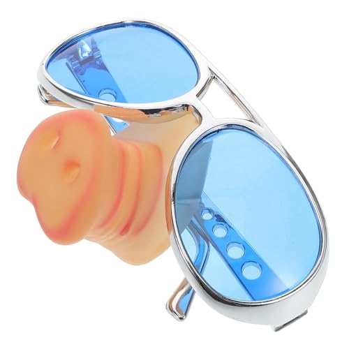 Veemoon Partybrille Mit Schweinenase Halloween-geburtstagsgeschenke Neuheit Kostüm Brille Lustige Bauernhof-party-brille Schweinekostüm-brille Ac-objektive von Veemoon