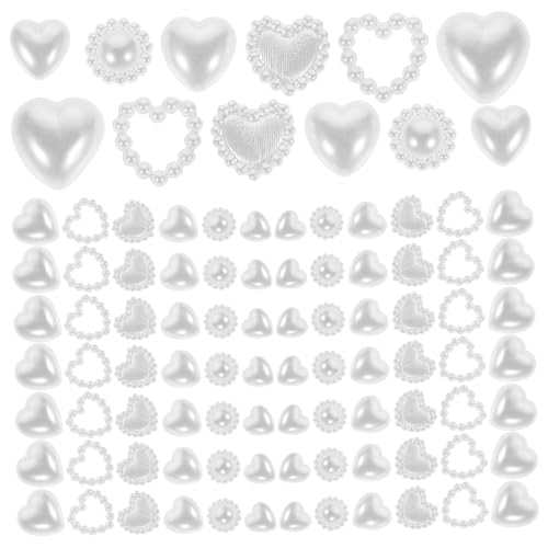 Veemoon Weiße Herz Nagelcharms aus Imitationsperlen Kleine Nageldekorationen für Damen Langlebige Nail Art Accessoires Geeignet für DIY Nageldesign und Salon Stilvolle Maniküre Veemoon Weiße Herz Nagelcharms aus Imitationsperlen Kleine Nageldekorationen für Damen Langlebige Nail Art Accessoires Geeignet für DIY Nageldesign und Salon Stilvolle Maniküre von Veemoon