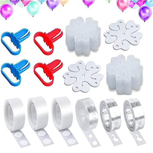 Veilhoho Ballon Bogen Set Luftballon Girlande Streifen Kleber Punkt Aufkleber Ballonbogen Ballongirlande Ballon Arch Kit fur Geburtstag Deko Hochzeit Taufe Graduierung Party Deko von Veilhoho