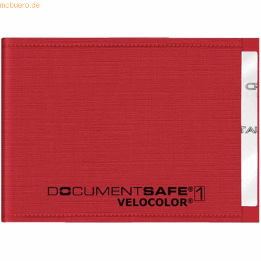 Veloflex Kartenschutzhülle Document Safe RFID mit Abschirmfolie 90x63m von Veloflex