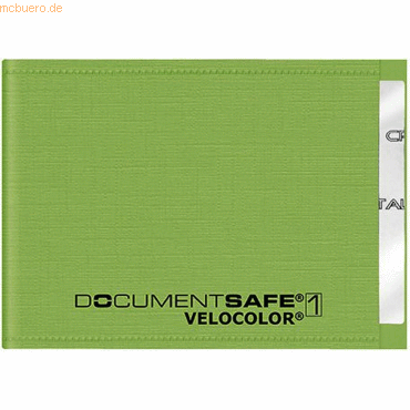 Veloflex Kartenschutzhülle Document Safe RFID mit Abschirmfolie 90x63m von Veloflex