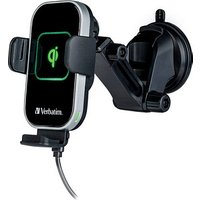 verbatim Car Charger FWC-02 Induktives Kfz-Ladegerät schwarz, Kabellänge: 1,0 m, 15 Watt von Verbatim