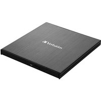 verbatim Slimline 4K externer Blu-ray-Brenner schwarz von Verbatim