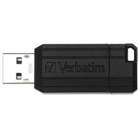 verbatim USB-Stick PinStripe schwarz 16 GB von Verbatim