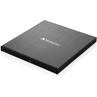 verbatim Slimline externer DVD-Brenner schwarz von Verbatim