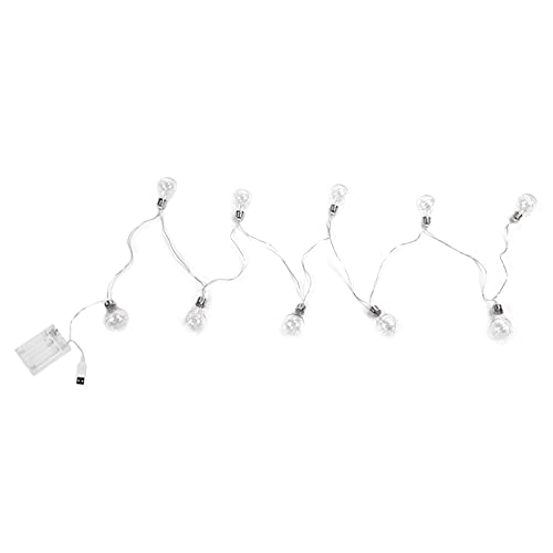 Verdant Touch LED-Lichterkette, Kupferdraht-Lampenstring, E27-Glühbirnen-Lichterkette, wasserdicht, USB-betrieben, für Zuhause, Schlafzimmer, Dekoration von Verdant Touch