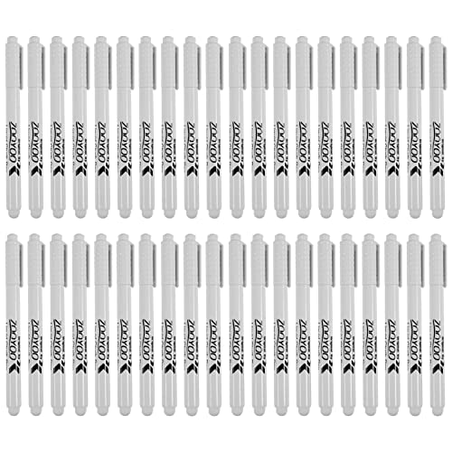 Vereen 40 Stück Liquid Chalk Pen Marker für Glasfenster Chalkboard Blackboard Weiß von Vereen