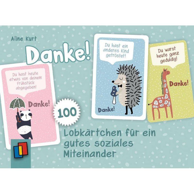 Danke! 100 Lobkärtchen Für Ein Gutes Soziales Miteinander - Aline Kurt, von Verlag an der Ruhr