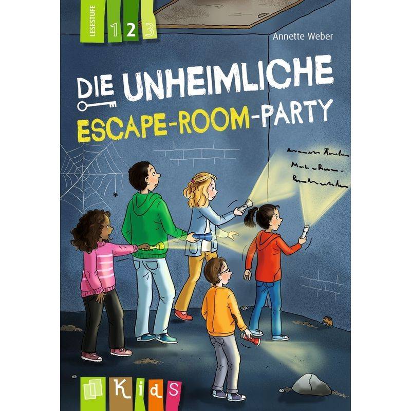Die Unheimliche Escape-Room-Party - Lesestufe 2 - Annette Weber, Kartoniert (TB) von Verlag an der Ruhr