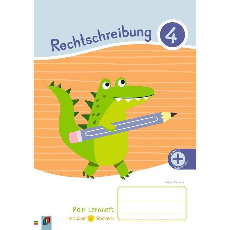 Mein Lernheft: Rechtschreibung - Klasse 4 - Milena Angioni, Geheftet von Verlag an der Ruhr