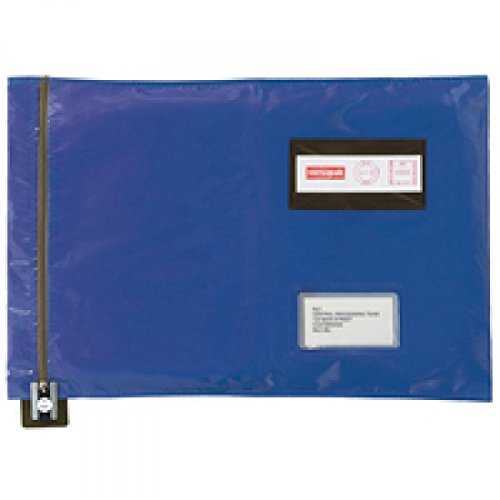 Versapak CVF2BL Versandtasche robustes PVC-beschichtetes Nylon 355 x 386 mm blau von Versapak