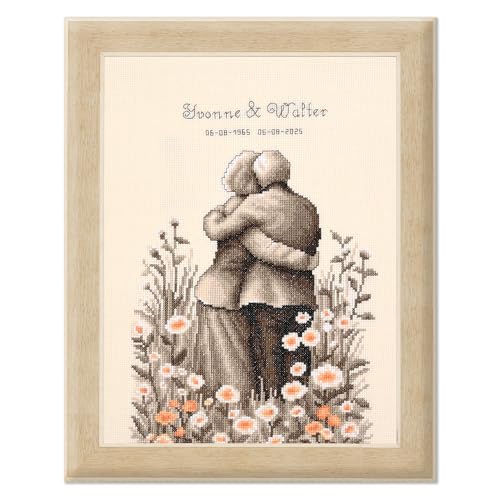 VERVACO Gezählter Kreuzstich Stickpackungen DIY Stickbilder EWIGE LIEBE Wanddekoration Handarbeit Set für Erwachsene Kreatives Handwerk ca. 20 x 30 cm Kreuzstichbilder Set Hausdeko VERVACO Gezählter Kreuzstich Stickpackungen DIY Stickbilder EWIGE LIEBE Wanddekoration Handarbeit Set für Erwachsene Kreatives Handwerk ca. 20 x 30 cm Kreuzstichbilder Set Hausdeko von Vervaco