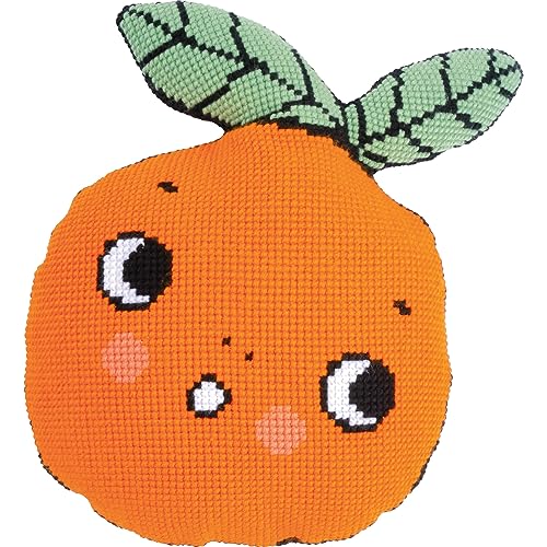 VERVACO Kreuzstich Stickpackungen Kissen Stickerei Set mit Kissenrücken Anfänger Vorgedruckt Mandarine DIY Set Kreativ Set Für Erwachseneca. 51 x 55 cm Bastelset Handwerker Haus Dekoration VERVACO Kreuzstich Stickpackungen Kissen Stickerei Set mit Kissenrücken Anfänger Vorgedruckt Mandarine DIY Set Kreativ Set Für Erwachseneca. 51 x 55 cm Bastelset Handwerker Haus Dekoration von Vervaco