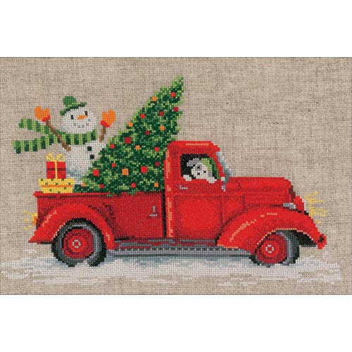 Vervaco Gezählter Kreuzstich Stickpackungen DIY Stickbilder Weihnachts LKW Wanddekoration Handarbeit Set für Erwachsene Kreatives Handwerk ca. 33 x 22 cm Kreuzstichbilder Set Hausdeko Vervaco Gezählter Kreuzstich Stickpackungen DIY Stickbilder Weihnachts LKW Wanddekoration Handarbeit Set für Erwachsene Kreatives Handwerk ca. 33 x 22 cm Kreuzstichbilder Set Hausdeko von Vervaco