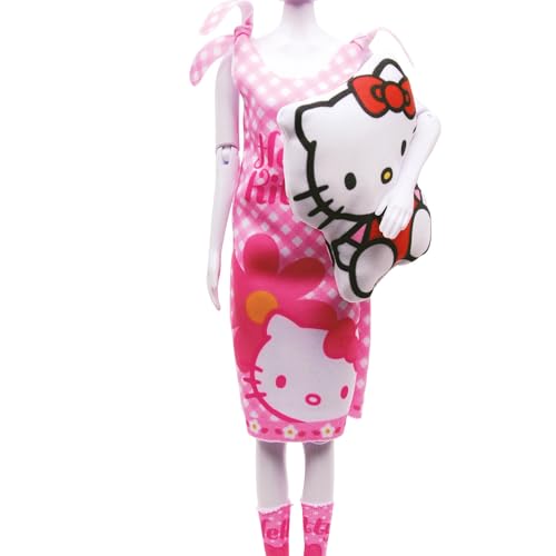 DRESS YOUR DOLL Mini Schneiderpuppe Nähset Anfänger Mit Stoff HELLO KITTY Modepuppen Kleidung Nähen Lernen für Kinder Kreatives Hobby für Zuhause Modedesign Puppe Fashion Design Kit DRESS YOUR DOLL Mini Schneiderpuppe Nähset Anfänger Mit Stoff HELLO KITTY Modepuppen Kleidung Nähen Lernen für Kinder Kreatives Hobby für Zuhause Modedesign Puppe Fashion Design Kit von Vervaco