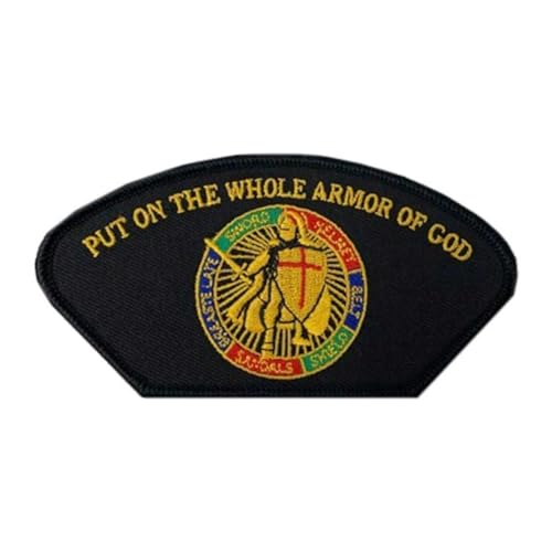 VetFriends.com Armor of God Aufnäher mit Schriftzug "Put On The Whole Armor of God" von VetFriends