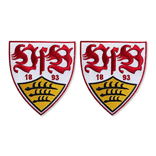 VfB Stuttgart Aufnäher Wappen 2er Set von VfB Stuttgart