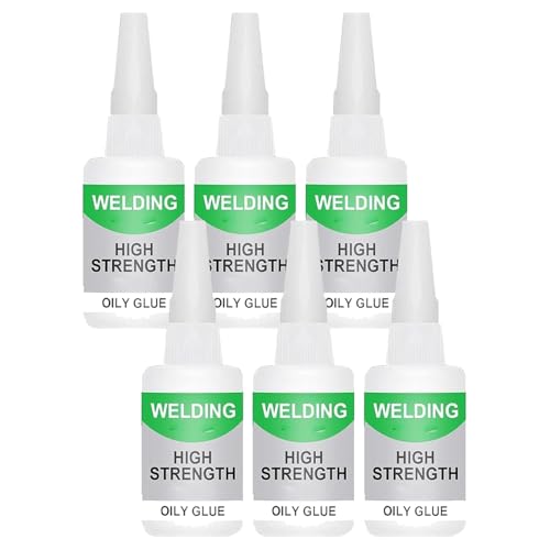 Welding High-Strength Oily Glue, Schuhkleber Extra Stark Wasserfest, Kleben Statt Bohren Extra Stark, Superkleber Extra Stark FüR Alles, Sekundenkleber Super Kleber Extra Stark (6) von Vgpbphj