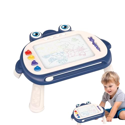 Zeichenbrett für Kleinkinder, Doodle Magnettafel, magnetisches Zeichenspielzeug für Kleinkinder, 4 Farben, Verbesserung der Feinmotorik, Kritzelmatte mit Jam Zeichenbrett für Kleinkinder, Doodle Magnettafel, magnetisches Zeichenspielzeug für Kleinkinder, 4 Farben, Verbesserung der Feinmotorik, Kritzelmatte mit Jam von Vgvgaj