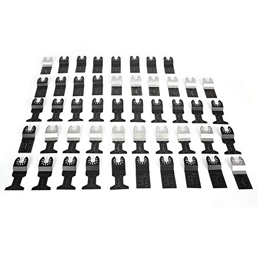 Sägeklingen, 48pcs Holzbearbeitung Oszillierender Sägeblätschchen Tischler -Schneidrad Multitool Carbid Blades für Holz, PVC -Rohr, Hubkropazieren von Sägeklingen von ViaGasaFamido