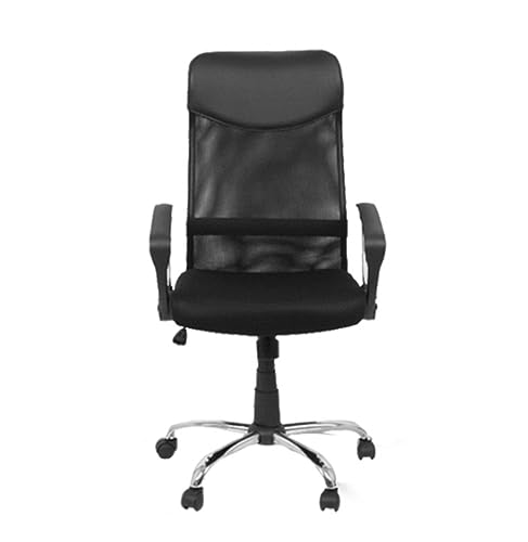 Viaosa Bürostuhl, Computerstuhl, Bürostuhl, hohe Rückenlehne, Netzstoff, Executive-Computertisch, Nickerchensitz, höhenverstellbar, Home-Office-Schreibtischstuhl (schwarz 110 x 52 cm) von Viaosa