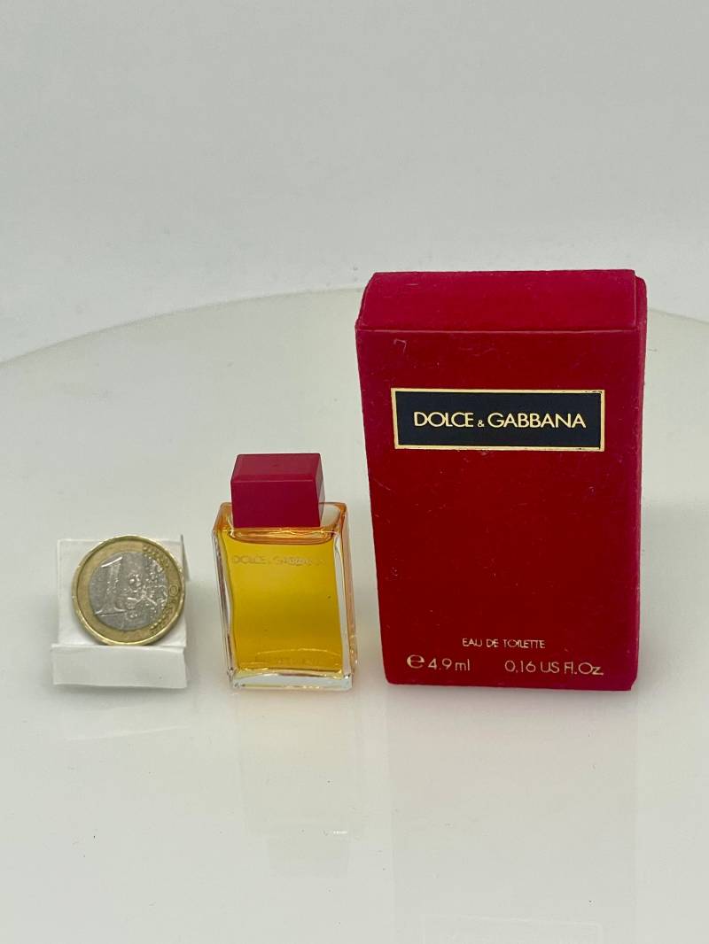 Dolce & Gabbana 1992 Für Damen Vintage Parfum De Toilette Made in Italy Miniatur von VibaVintage