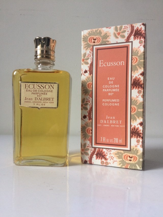 Ecusson Von Jean D'albret 1948 Vintage Eau De Cologne 210 Ml von VibaVintage