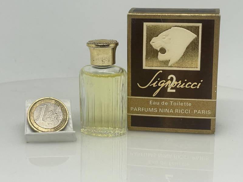 Signoricci 2 Von Nina Ricci 1976 Vintage 7, 5 Ml Miniatur von VibaVintage