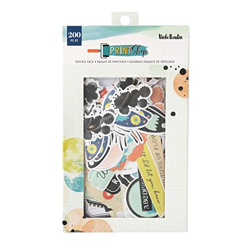 Vicki Boutin 34013951 Print Shop Papier-Packung, Papierteile und Washi-Aufkleber von We R Memory Keepers