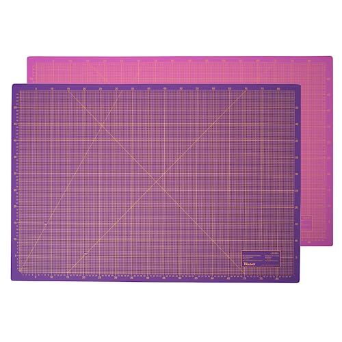 Schneidematte Violett Pink 90x120cm 3-lagig Schneidematte A0 selbstheilend - Bastelunterlage - Schneideunterlage - Schnittmatte - Schreibtischunterlage - Unterlage Schreibtisch Nähen von VictoR