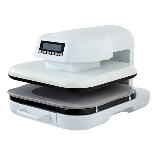 Automatische Transferpresse, Auto Heat Press mit automatischer Entriegelung, 38 x 38 cm Thermopresse für T-Shirts, Pullovern, Handtüchern, Tragetaschen, 1600W Textilien Wärmepresse Automatische Transferpresse, Auto Heat Press mit automatischer Entriegelung, 38 x 38 cm Thermopresse für T-Shirts, Pullovern, Handtüchern, Tragetaschen, 1600W Textilien Wärmepresse von Victool