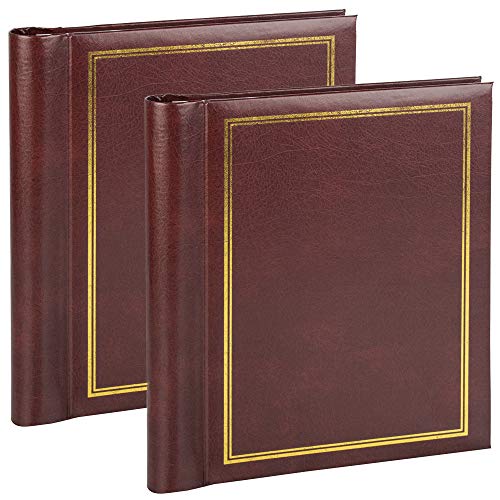 Victoria Collection Braun 2x40 Pages Fotoalbum, Kunststoff, 2 x 40 von Victoria Collection