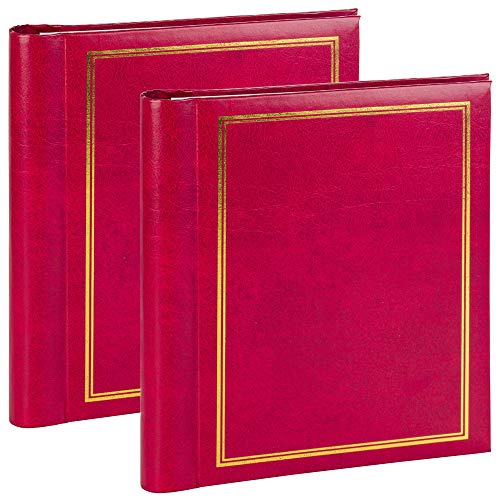 Victoria Collection Fotoalbum, rot, 2 x 60 Pages von Victoria Collection