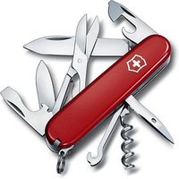 VICTORINOX Climber Schweizer Taschenmesser rot von Victorinox