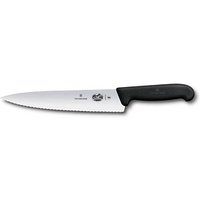 VICTORINOX Tranchiermesser Fibrox silber, Klinge: 22,0 cm von Victorinox