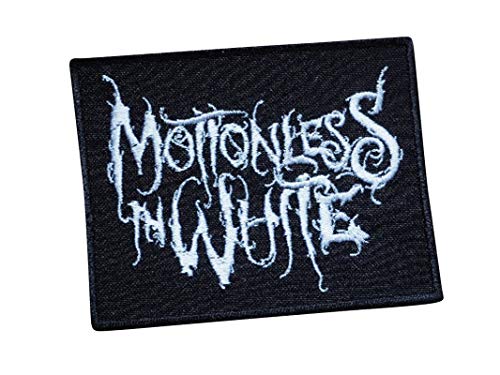 Motionless in White Grunge Metal Embroidered Iron on Applique SouvenirL8 von Vigpil