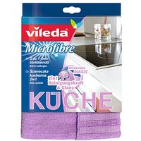 vileda KÜCHE Mikrofasertuch Mikrofaser 60 °C waschbar, 1 St. von Vileda