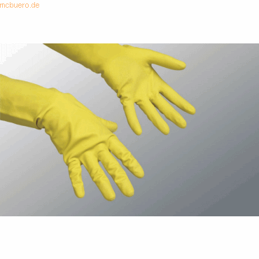 Vileda Handschuhe Contract Der Ökonomische Naturlatex Größe L von Vileda