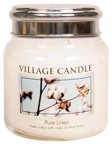 Village Candle - Duftkerze - Kerze - Tradition - Pure Linen - 411g von Village Candle