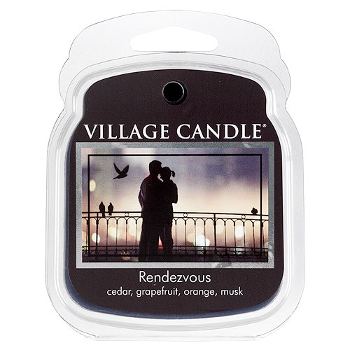 Village Candle Verabredung (Rendezvous) Duftwachs zum Schmelzen 62 g, Plastik, schwarz, 8.6 x 7.3 x 2.7 cm von Village Candle