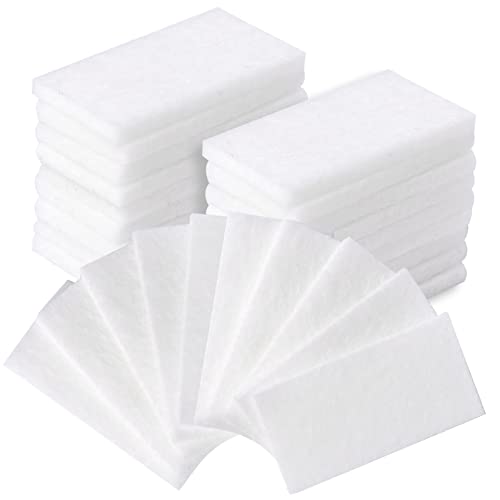 100 Stück Aromatherapie-Nachfüllpads Elektrischer Luftbefeuchter Diffusor Nachfüllpads Plug-in Diffusor Duftöl Pads für Duftball Plug-in Diffusor Weiß, 43 x 22 mm von Vin Beauty