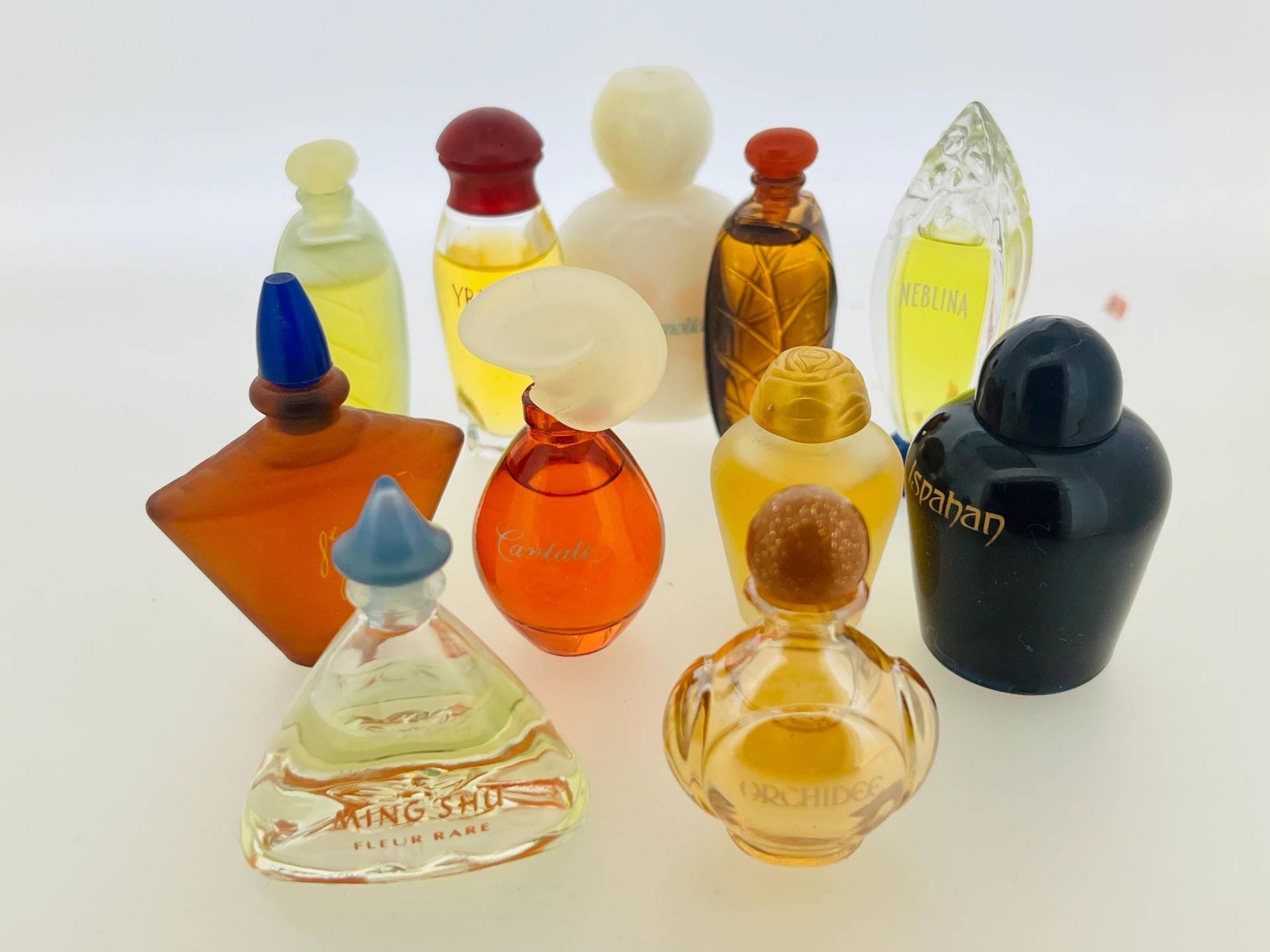 Set 4 Miniaturen Yves Rocher - Néblina L'esprit De Néblina, Cantate, Nature, Yria Eau De Toilette 5 Ml von VintagGlamour