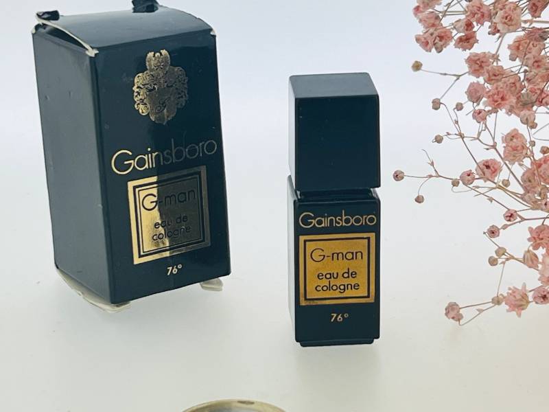 Vintage G-Man Von Gainsboro/Gainsborough | 1971 | Eau De Cologne 4 Ml Miniatur von VintagGlamour