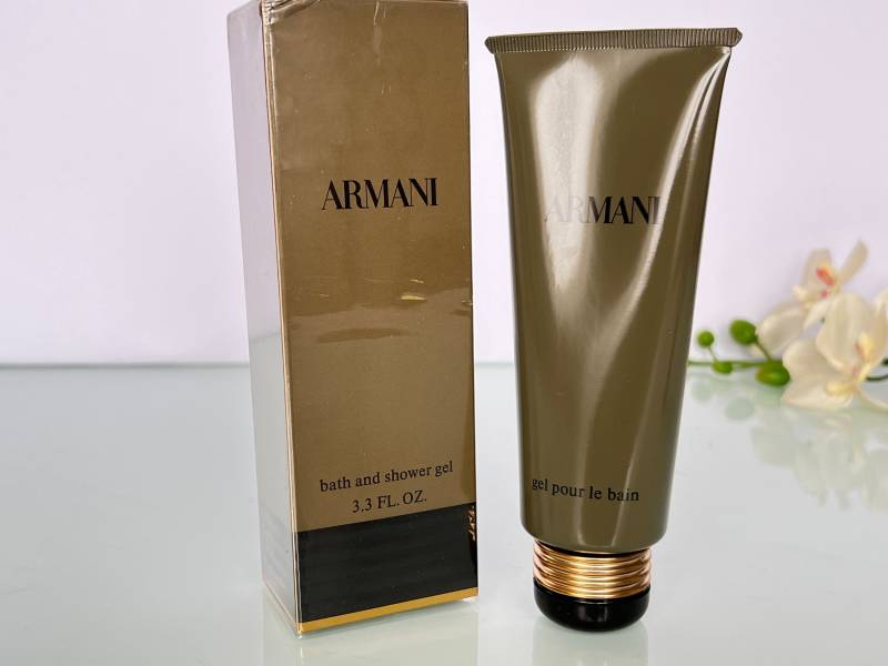 Armani Bade - Und Duschgel 100 Ml/3, 3 Fl.oz Seltene Vintage 90Er Jahre von VintageItalienstyle