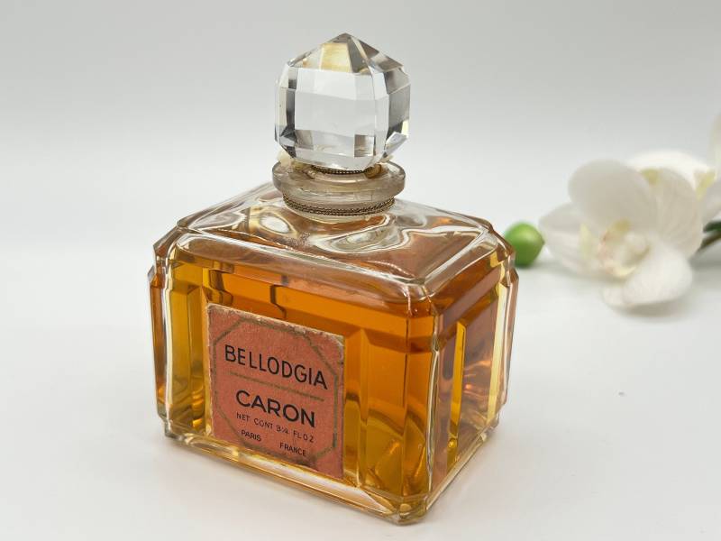 Bellodgia Caron | 1927 Extrait 96 Ml/3.25 Fl.oz. Verkauft Baccarat Kristall Flasche Vintage 60Er Jahre Reines Parfüm von VintageItalienstyle