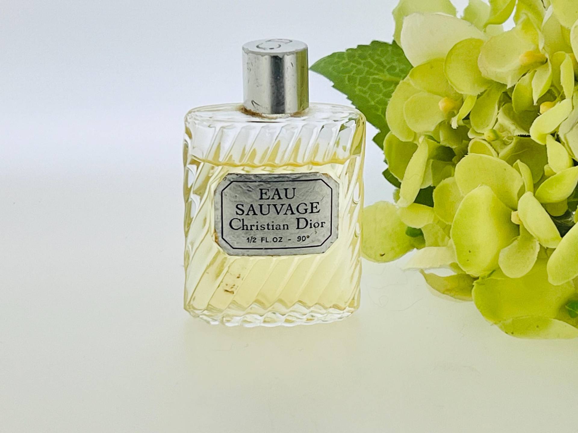 Vintage Miniatur, Eau Sauvage, Dior 1966 Eau De Toiette 10 Ml von VintagePerfumeShop